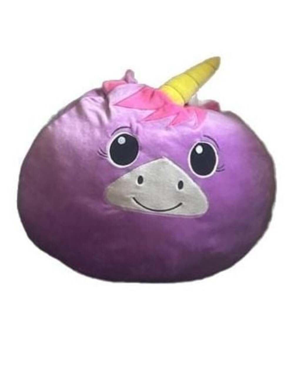 Mushmillows 14-Inch Purple Unicorn Plush Pillow Stuffed Animal